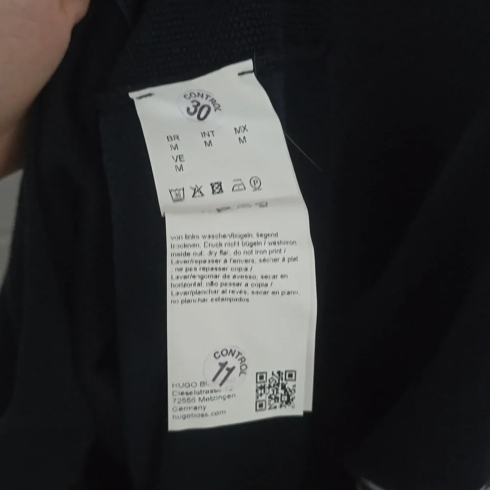 Boss Skaz Stretch Cotton Blend Track Jacket Size M